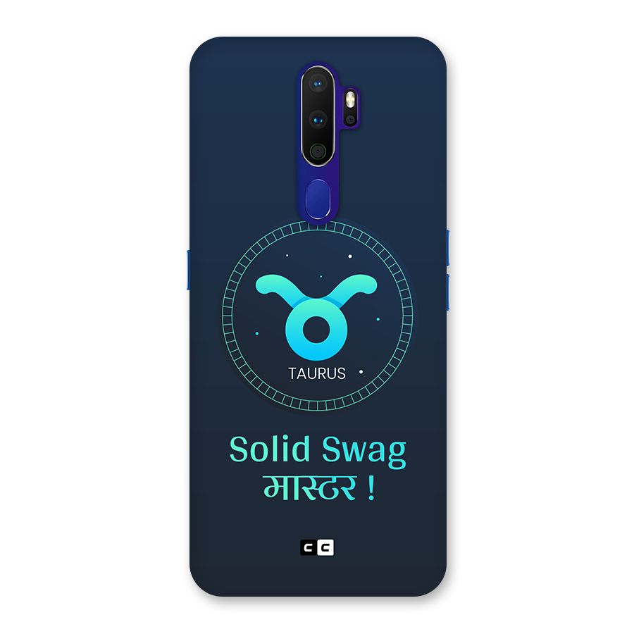 Solid Tauras Back Case for Oppo A9 (2020)