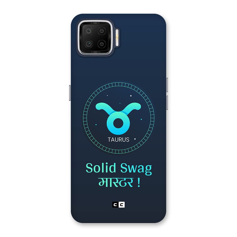 Solid Tauras Back Case for Oppo F17