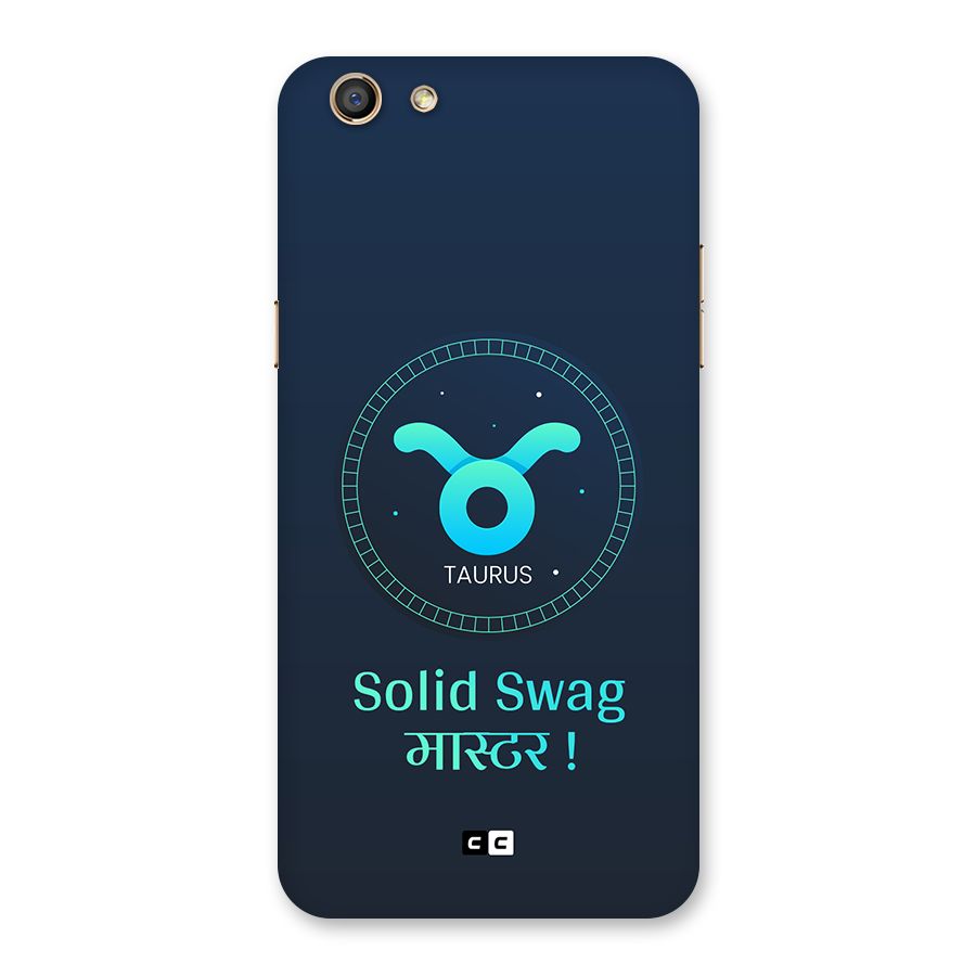 Solid Tauras Back Case for Oppo F3