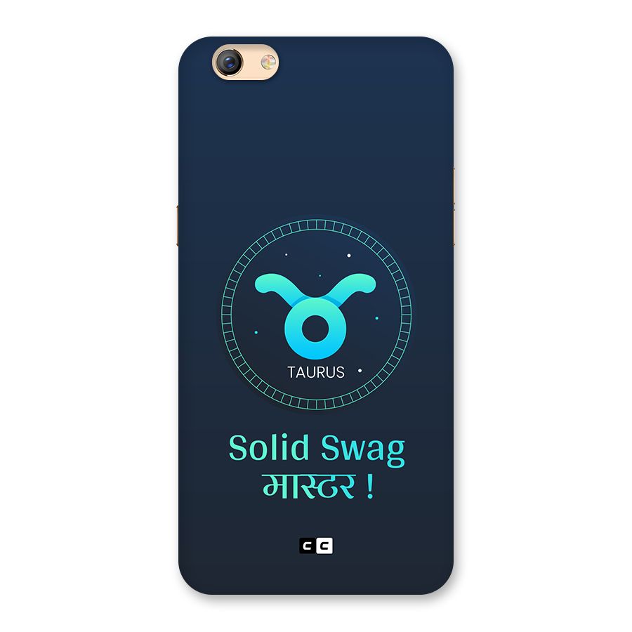 Solid Tauras Back Case for Oppo F3 Plus