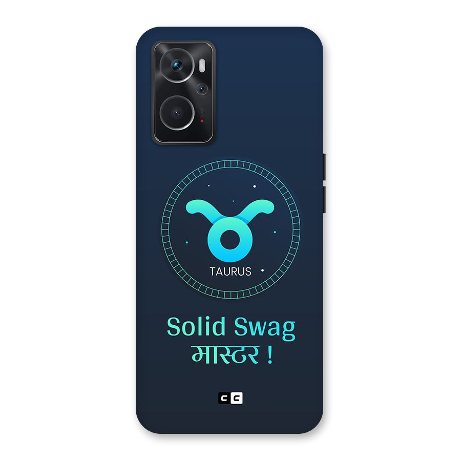 Solid Tauras Back Case for Oppo K10 4G