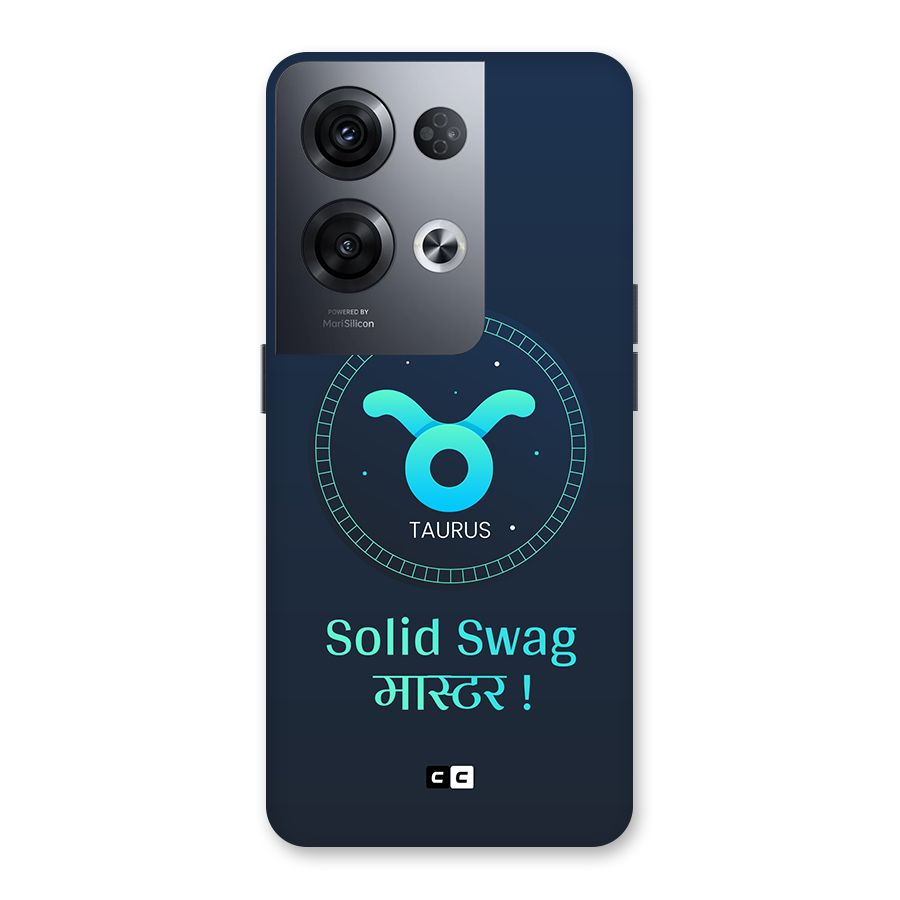 Solid Tauras Back Case for Oppo Reno8 Pro 5G