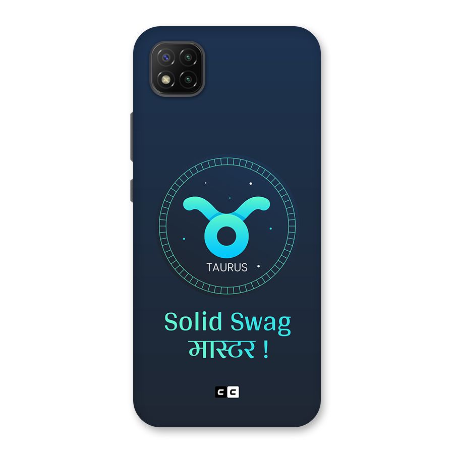 Solid Tauras Back Case for Poco C3