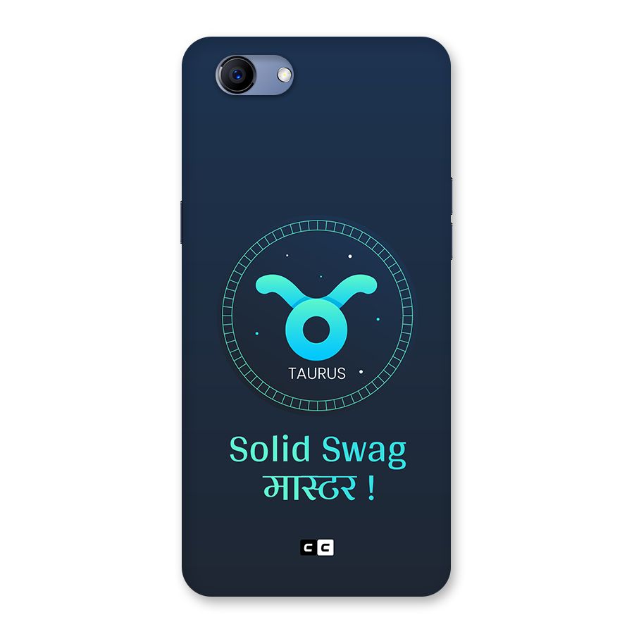 Solid Tauras Back Case for Realme 1