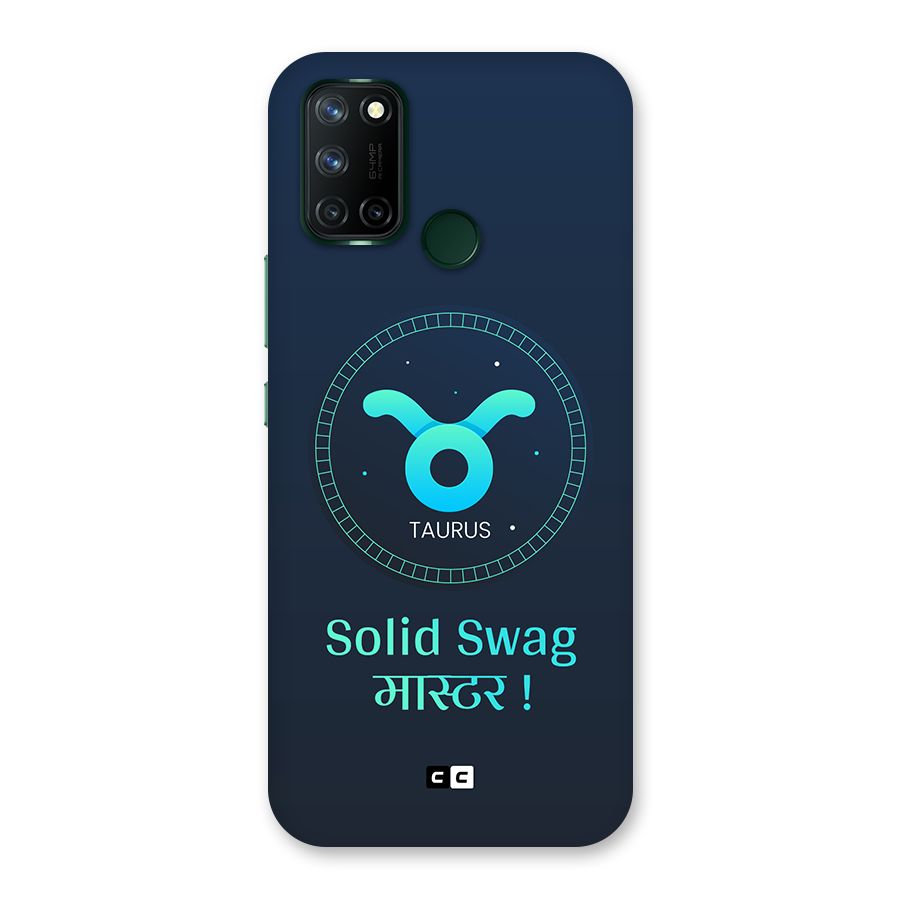 Solid Tauras Back Case for Realme C17