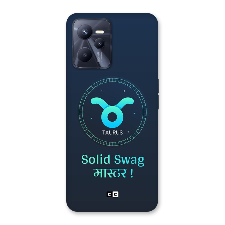 Solid Tauras Back Case for Realme C35
