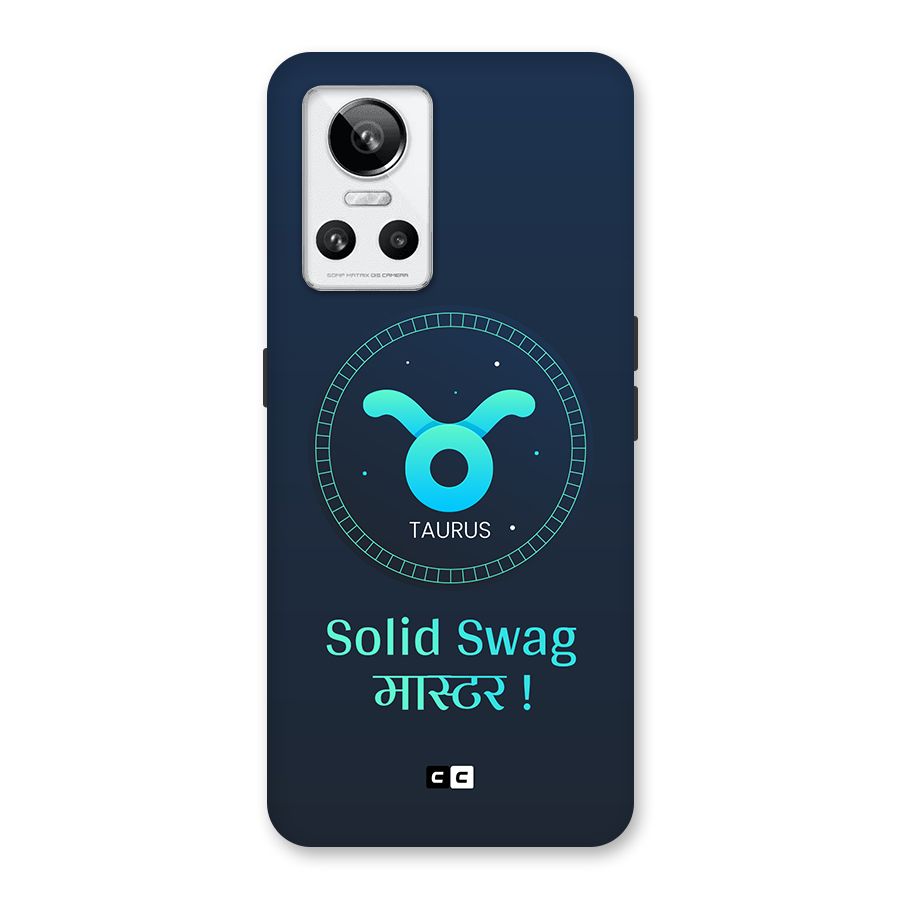 Solid Tauras Back Case for Realme GT Neo 3