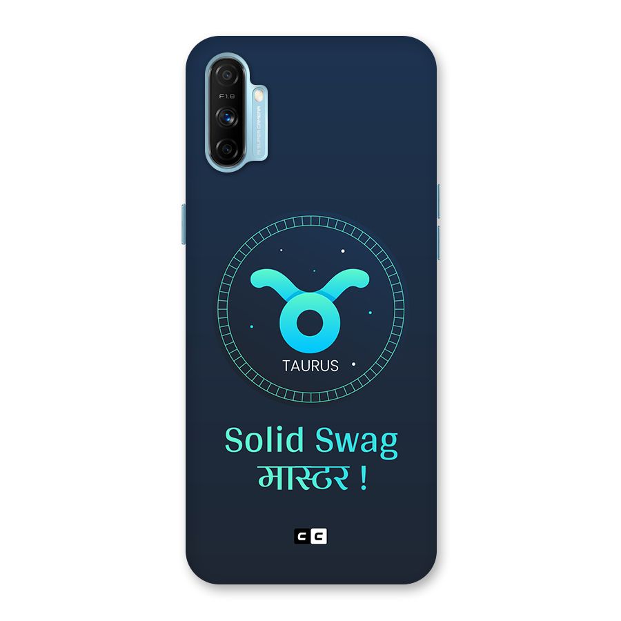 Solid Tauras Back Case for Realme Narzo 20A