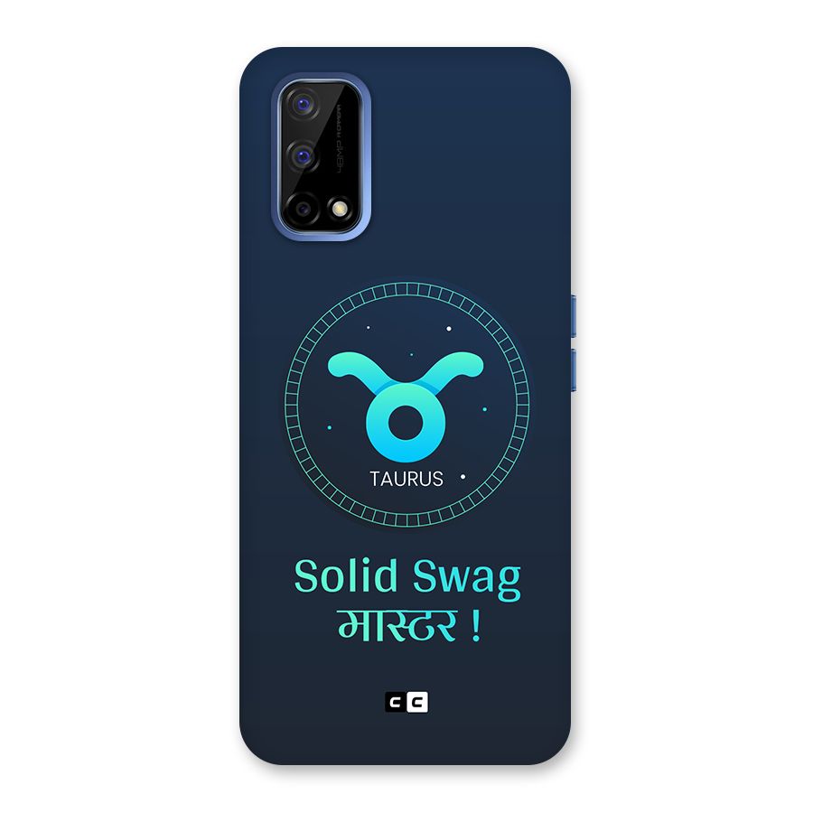 Solid Tauras Back Case for Realme Narzo 30 Pro