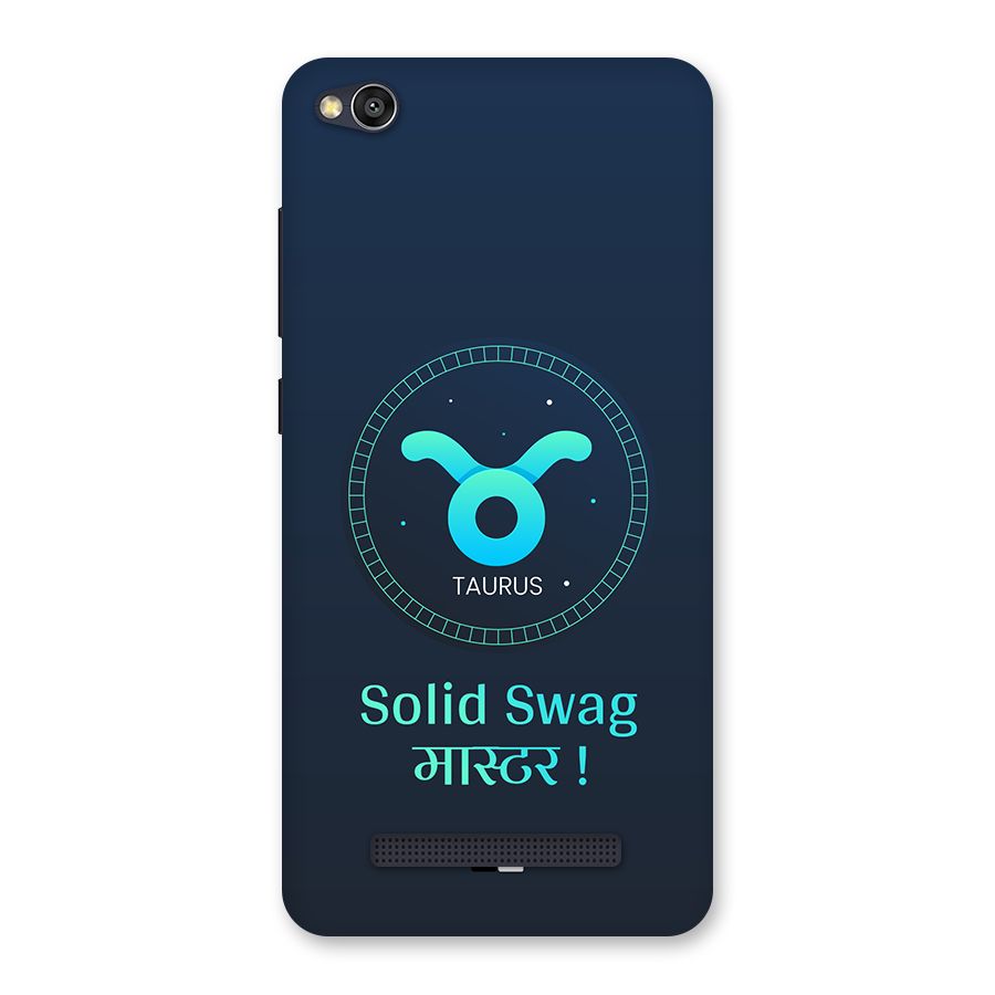 Solid Tauras Back Case for Redmi 4A