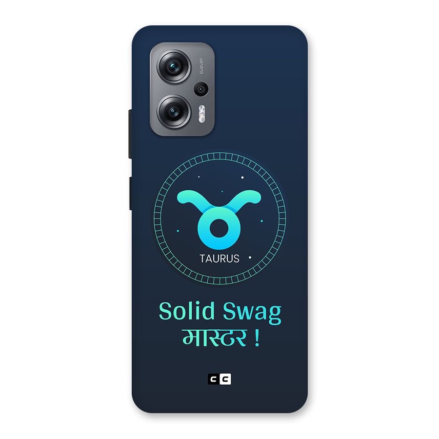 Solid Tauras Back Case for Redmi K50i