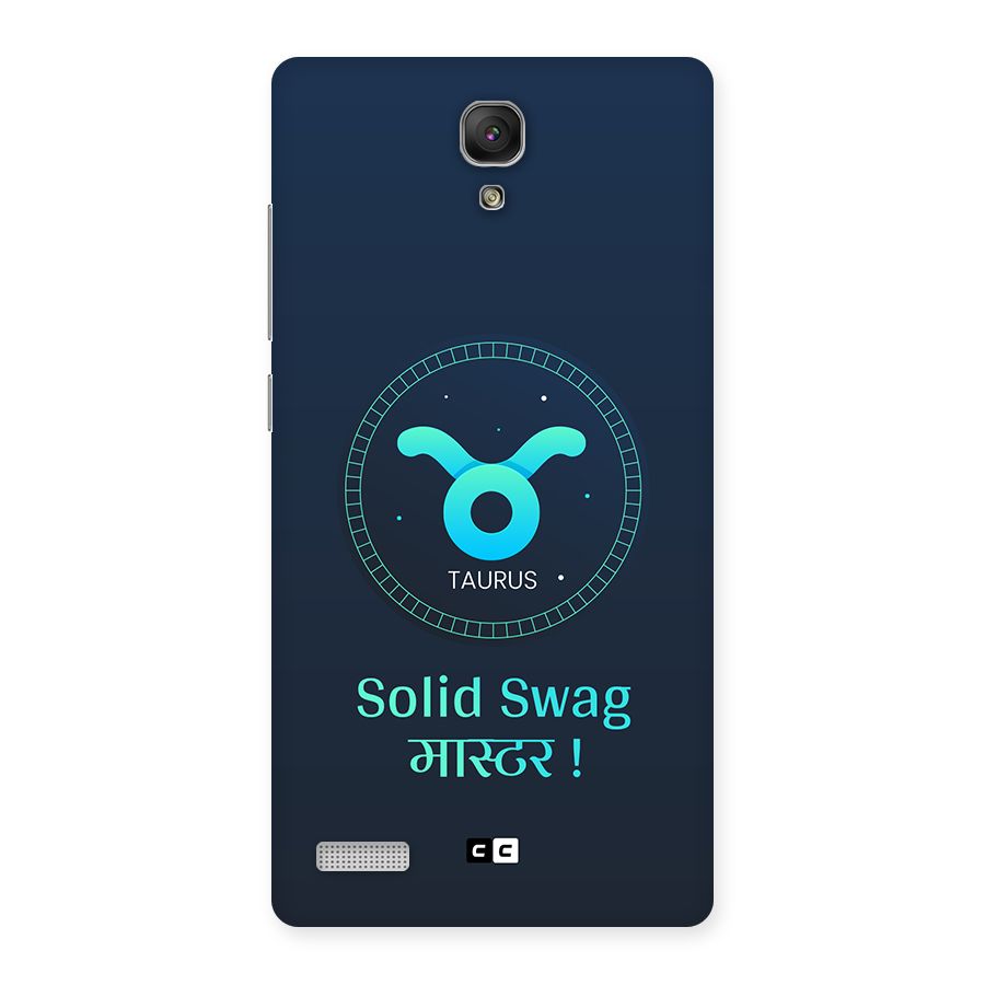 Solid Tauras Back Case for Redmi Note Prime