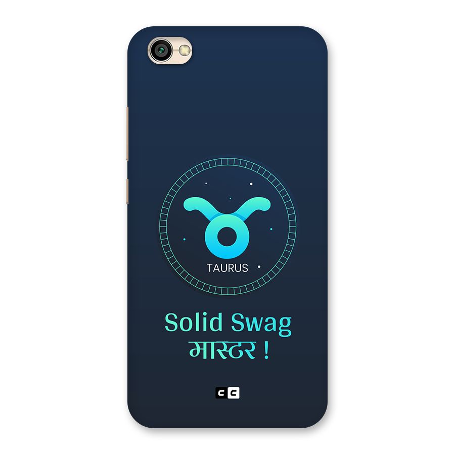 Solid Tauras Back Case for Redmi Y1 Lite