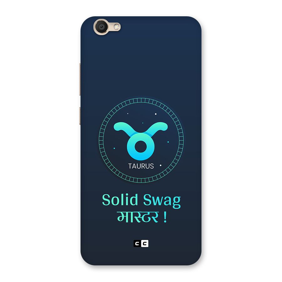 Solid Tauras Back Case for Vivo V5