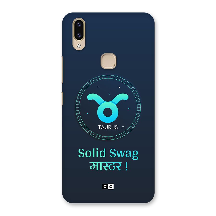 Solid Tauras Back Case for Vivo V9 Youth