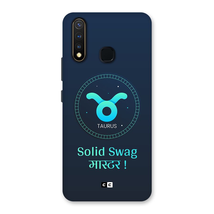 Solid Tauras Back Case for Vivo Y19