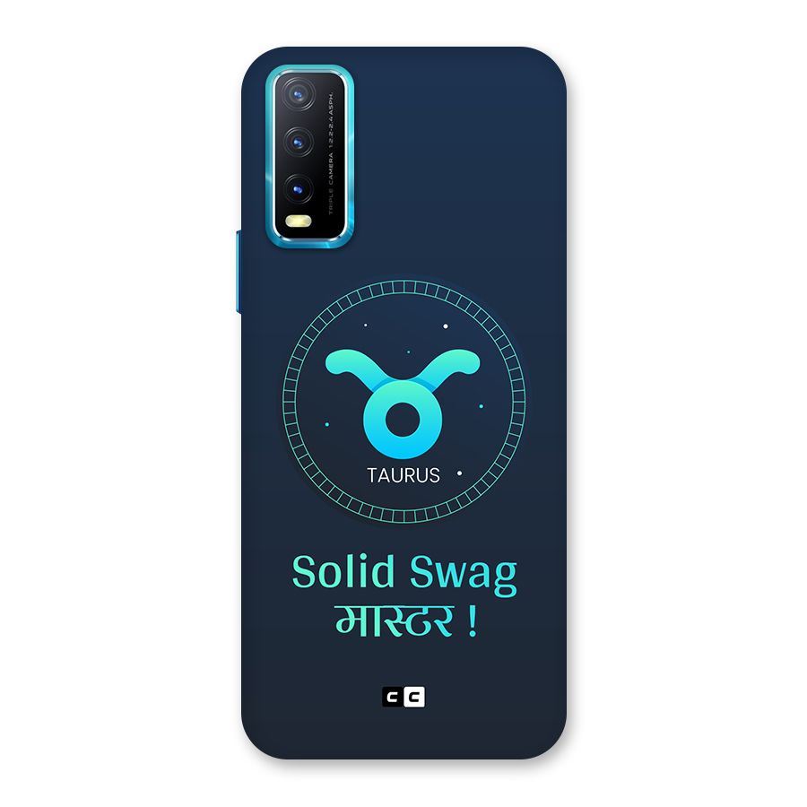 Solid Tauras Back Case for Vivo Y20A