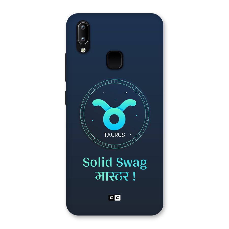 Solid Tauras Back Case for Vivo Y93
