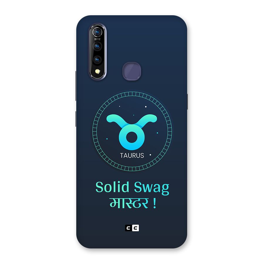 Solid Tauras Back Case for Vivo Z1 Pro