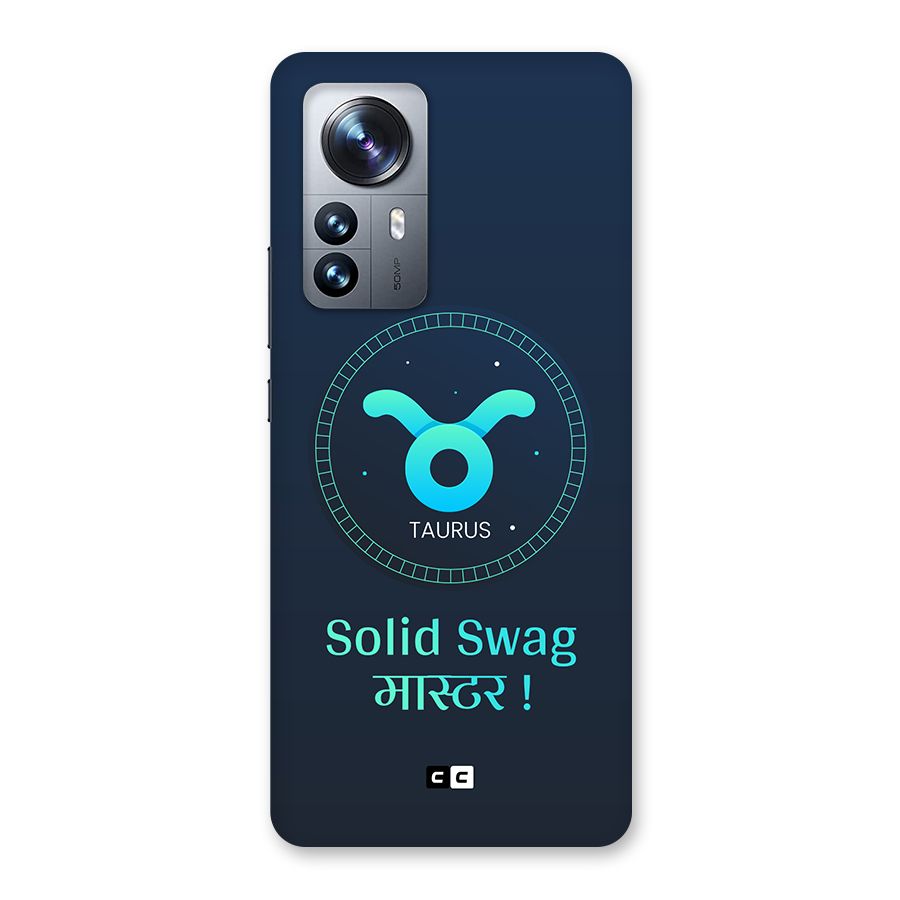 Solid Tauras Back Case for Xiaomi 12 Pro