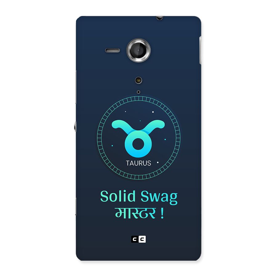 Solid Tauras Back Case for Xperia Sp