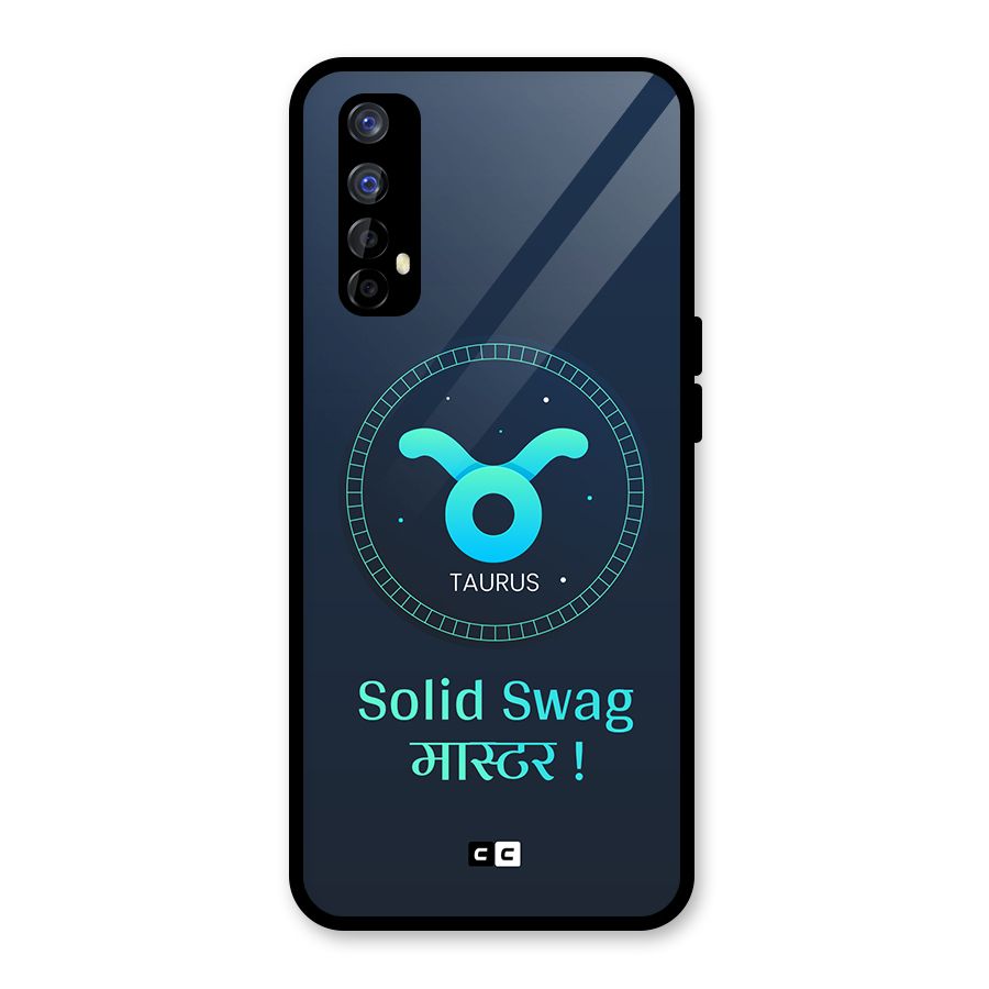 Solid Tauras Glass Back Case for Realme Narzo 20 Pro