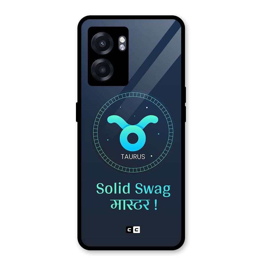 Solid Tauras Glass Back Case for Realme Narzo 50 5G