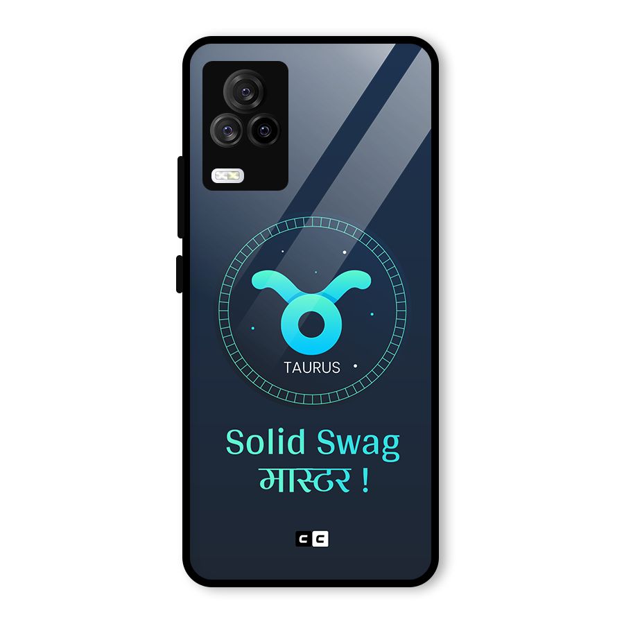 Solid Tauras Glass Back Case for Vivo iQOO 7 Legend 5G