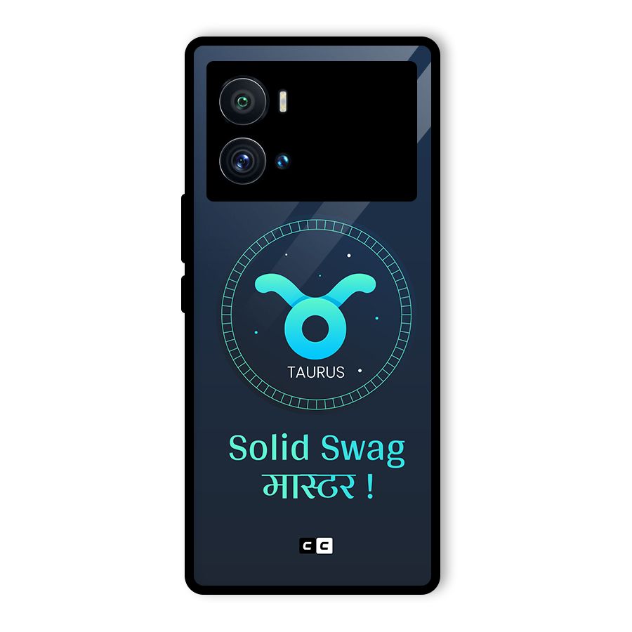 Solid Tauras Glass Back Case for Vivo iQOO 9 Pro