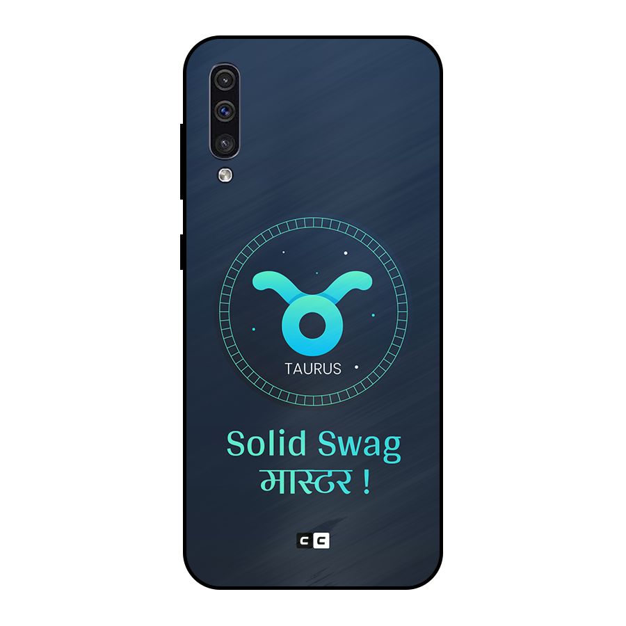 Solid Tauras Metal Back Case for Galaxy A30s
