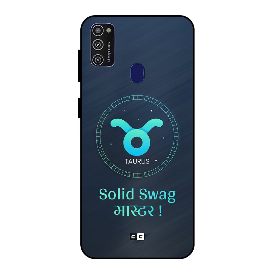 Solid Tauras Metal Back Case for Galaxy M30s
