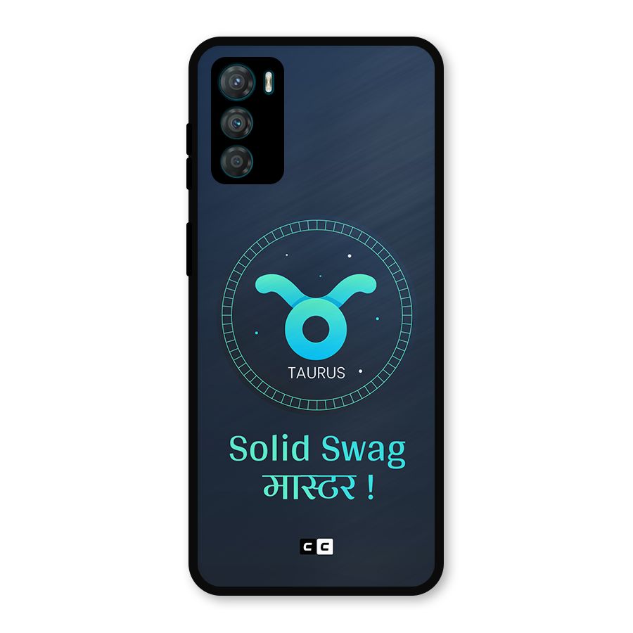 Solid Tauras Metal Back Case for Moto G42