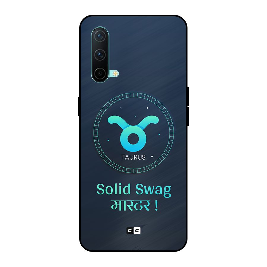 Solid Tauras Metal Back Case for OnePlus Nord CE 5G