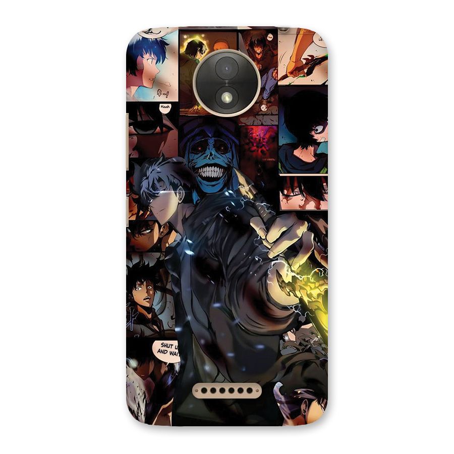 Solo Leveling Back Case for Moto C Plus