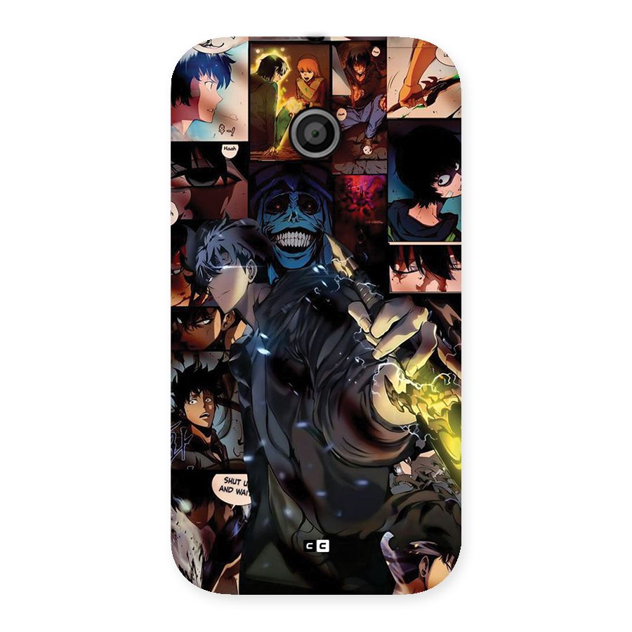 Solo Leveling Back Case for Moto E