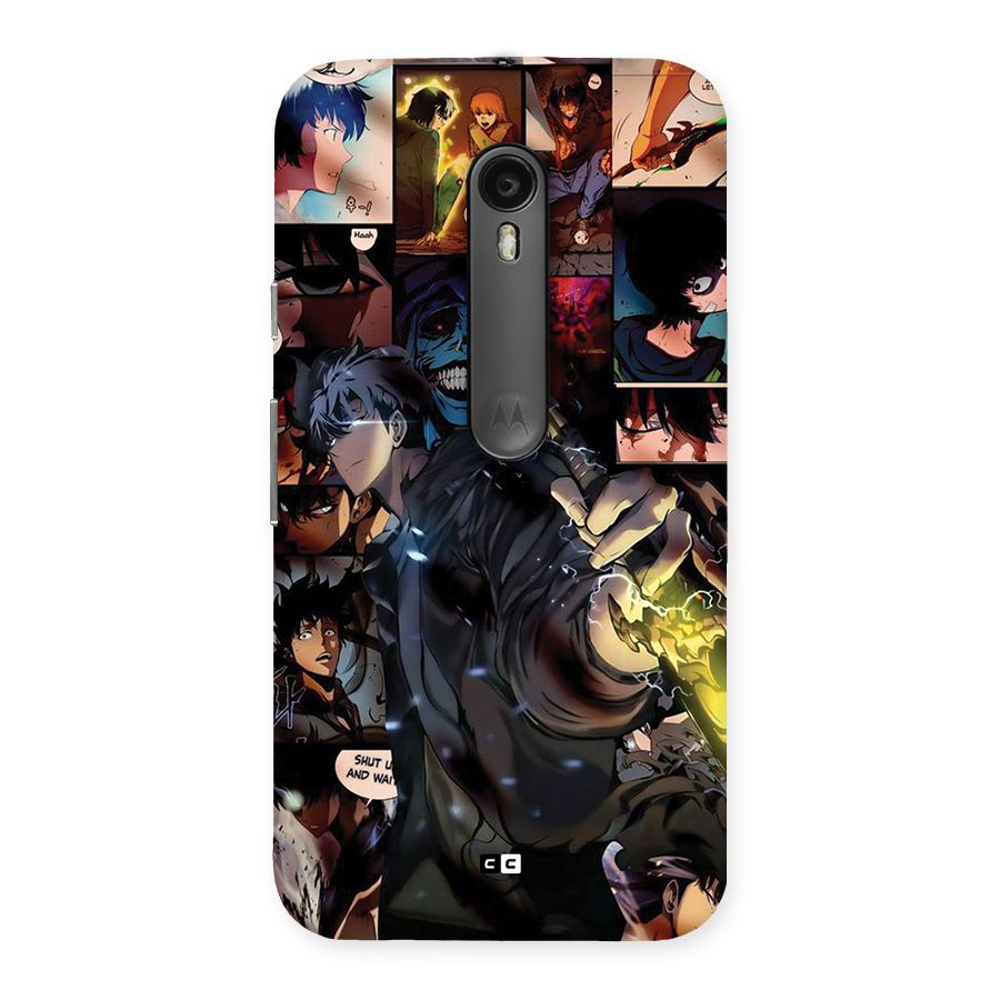 Solo Leveling Back Case for Moto G Turbo