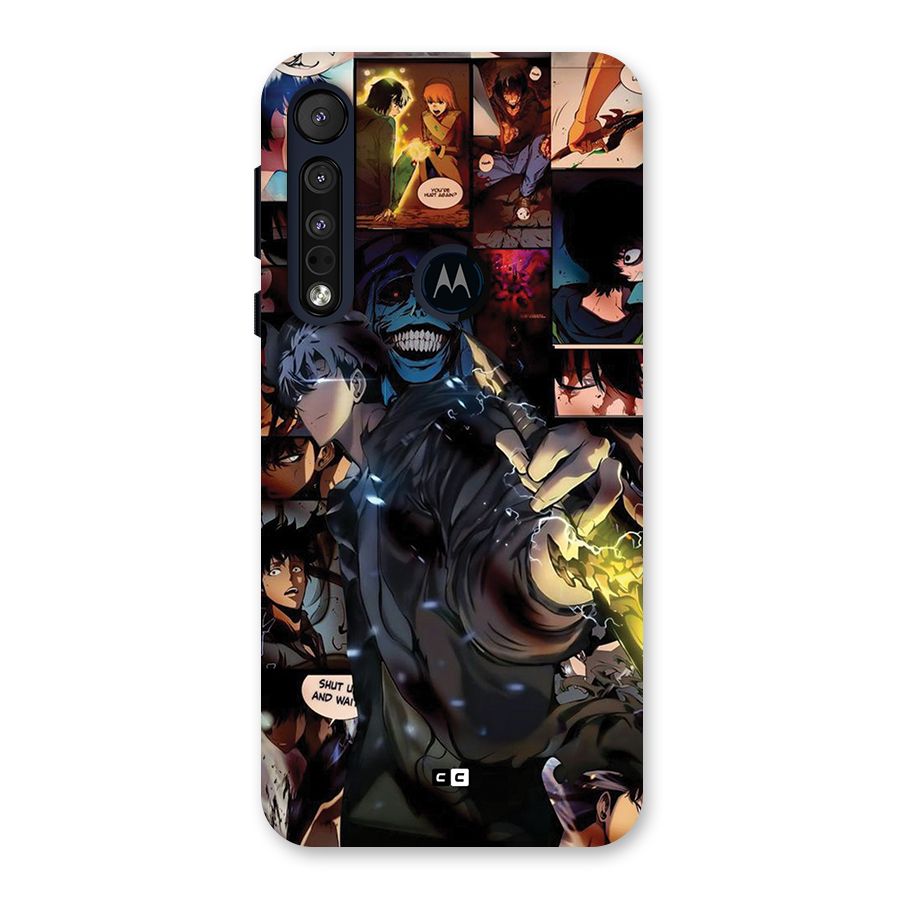 Solo Leveling Back Case for Motorola One Macro