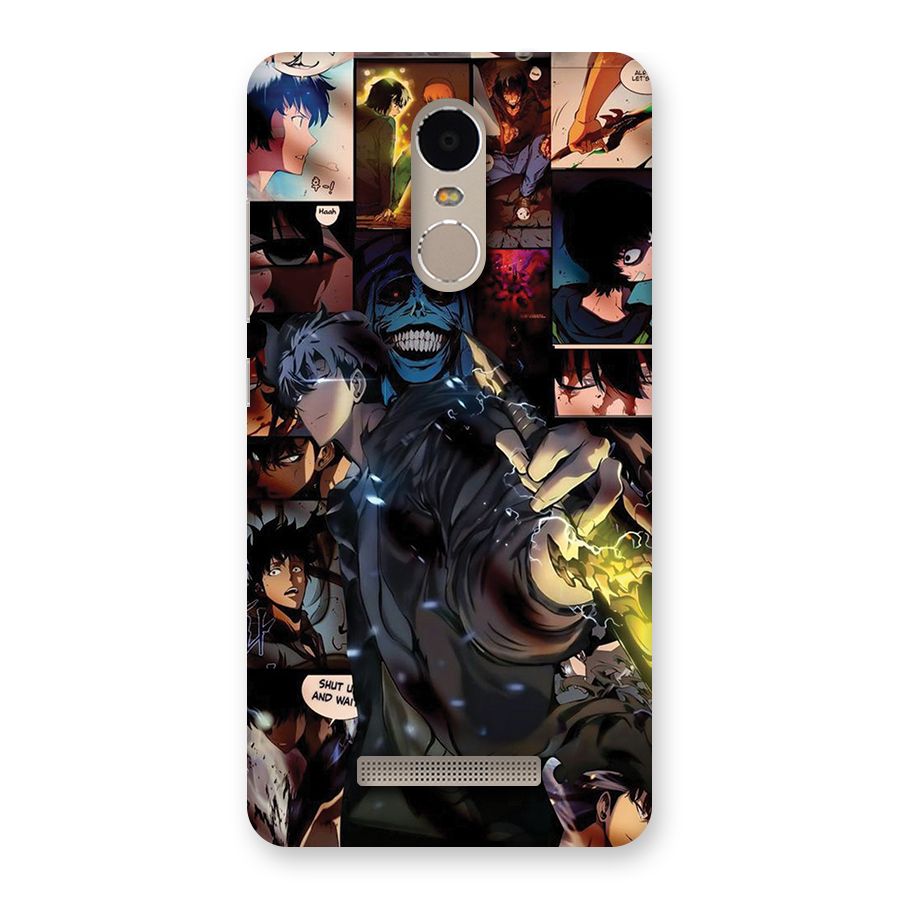 Solo Leveling Back Case for Redmi Note 3