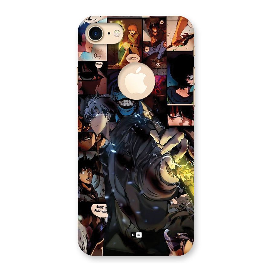 Solo Leveling Back Case for iPhone 7 Logo Cut