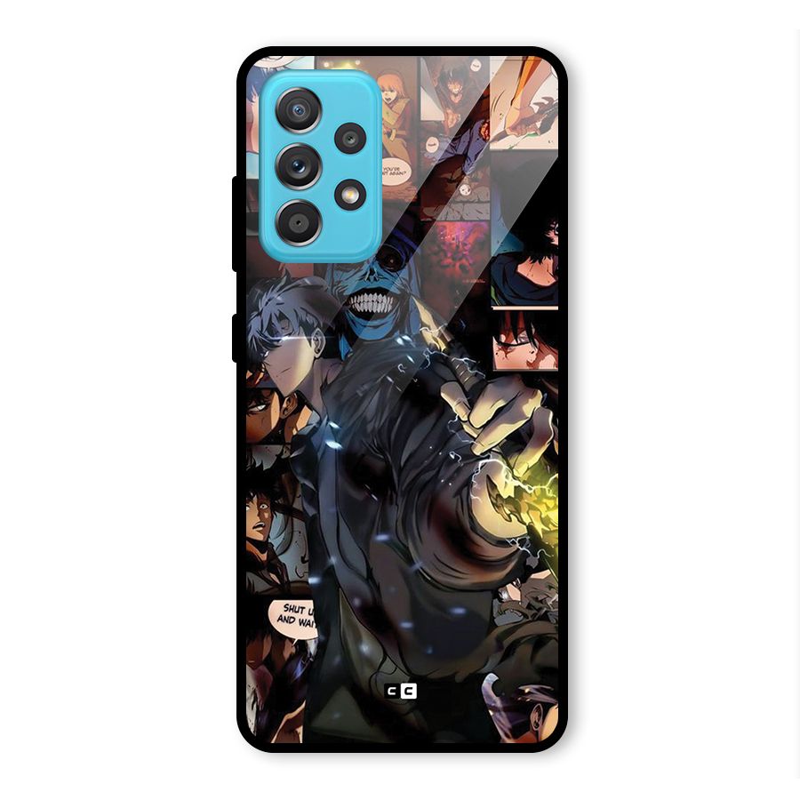 Solo Leveling Glass Back Case for Galaxy A52s 5G