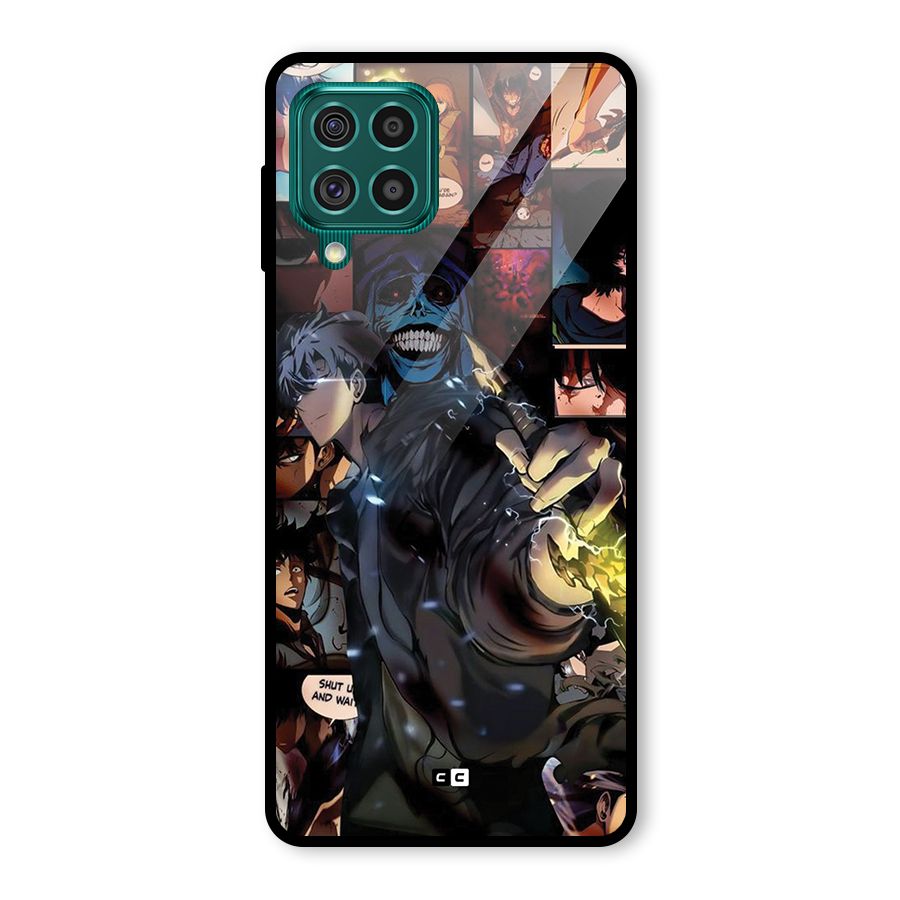 Solo Leveling Glass Back Case for Galaxy F62