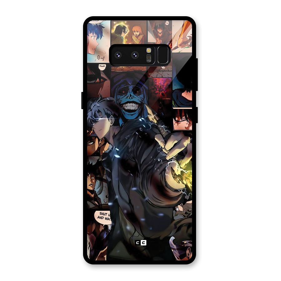 Solo Leveling Glass Back Case for Galaxy Note 8