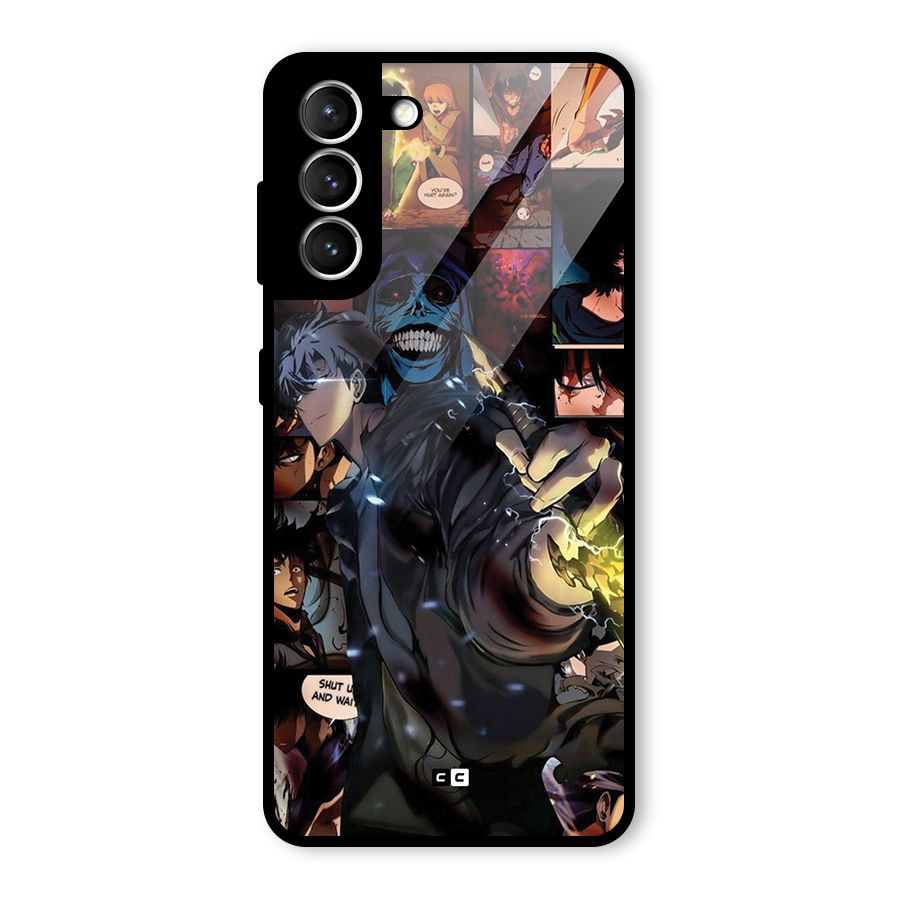 Solo Leveling Glass Back Case for Galaxy S21 5G