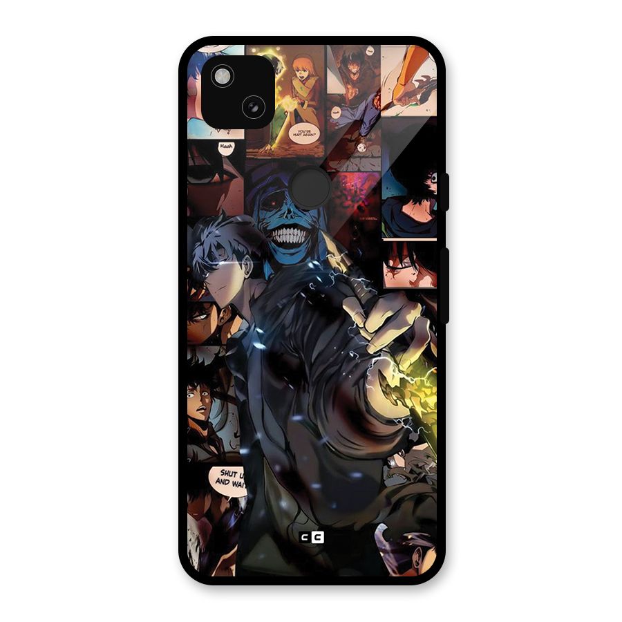 Solo Leveling Glass Back Case for Google Pixel 4a