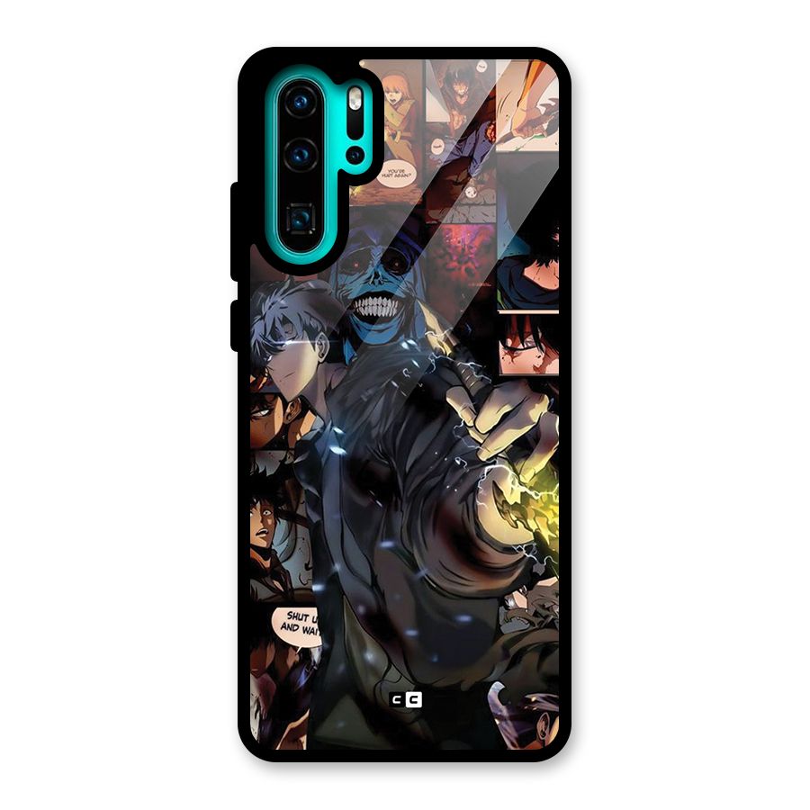Solo Leveling Glass Back Case for Huawei P30 Pro