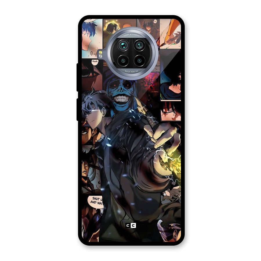 Solo Leveling Glass Back Case for Mi 10i