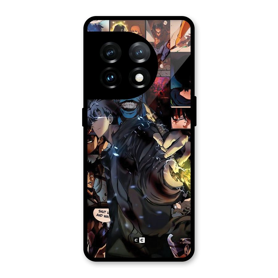 Solo Leveling Glass Back Case for OnePlus 11