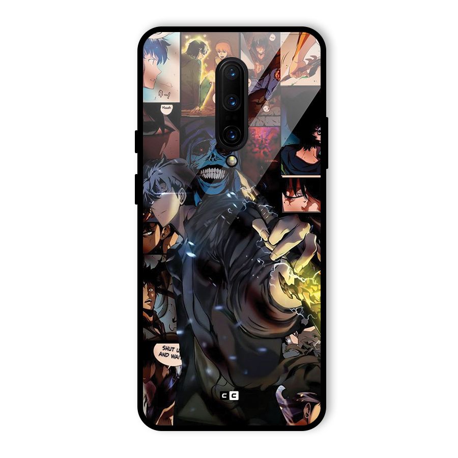 Solo Leveling Glass Back Case for OnePlus 7 Pro