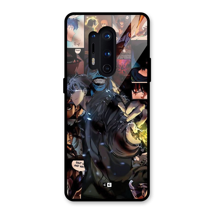 Solo Leveling Glass Back Case for OnePlus 8 Pro