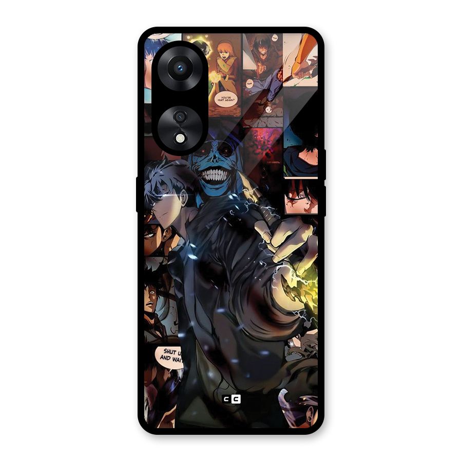 Solo Leveling Glass Back Case for Oppo A78